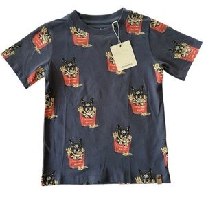 NWT Minymo Organic French Bulldog Tee